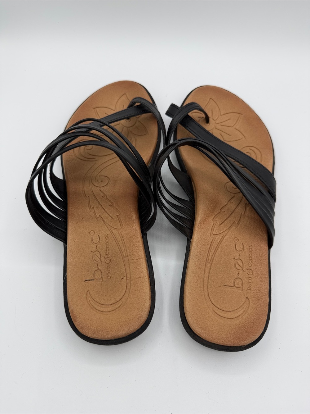boc | Black Multi-Strap Women's Sandals | Size 9 - Picture 4 of 5